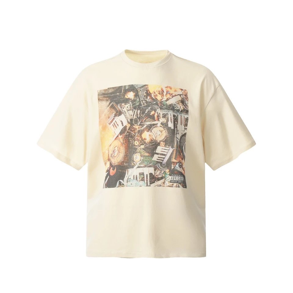 Gallery Dept Migos Culture Atlanta Oversized T-Shirt Black - 93