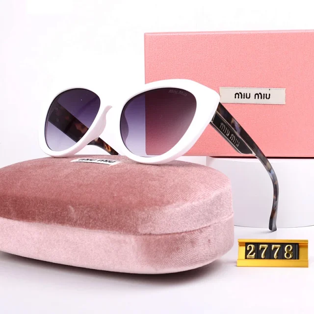 Miu Eyewear 2778 oversized cat-eye sunglasses product detail image 29