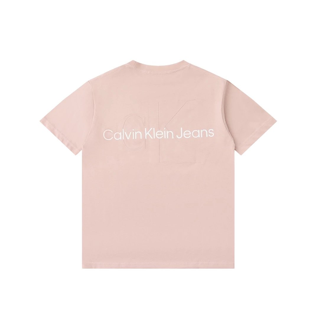 Calvin Klein Jeans Monogram Logo White T-Shirt - 25