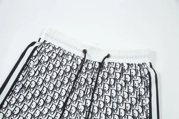 Dior Oblique Tape Shorts Black - 31