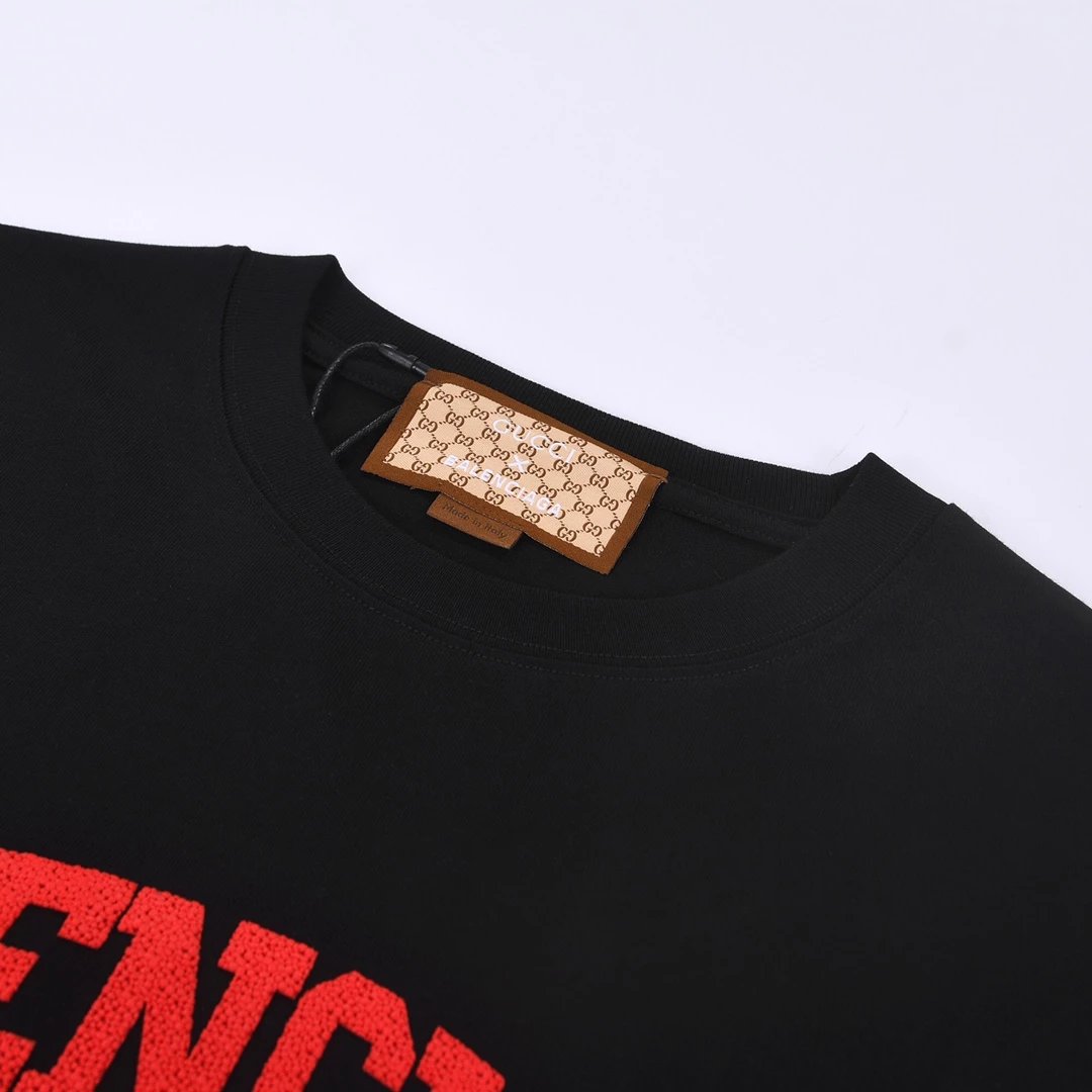 Balenciaga x Supreme Logo Print White T-Shirt - 29