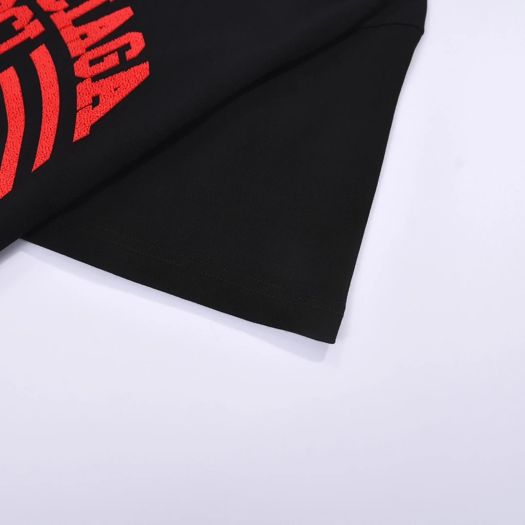 Balenciaga x Supreme Logo Print White T-Shirt - 32