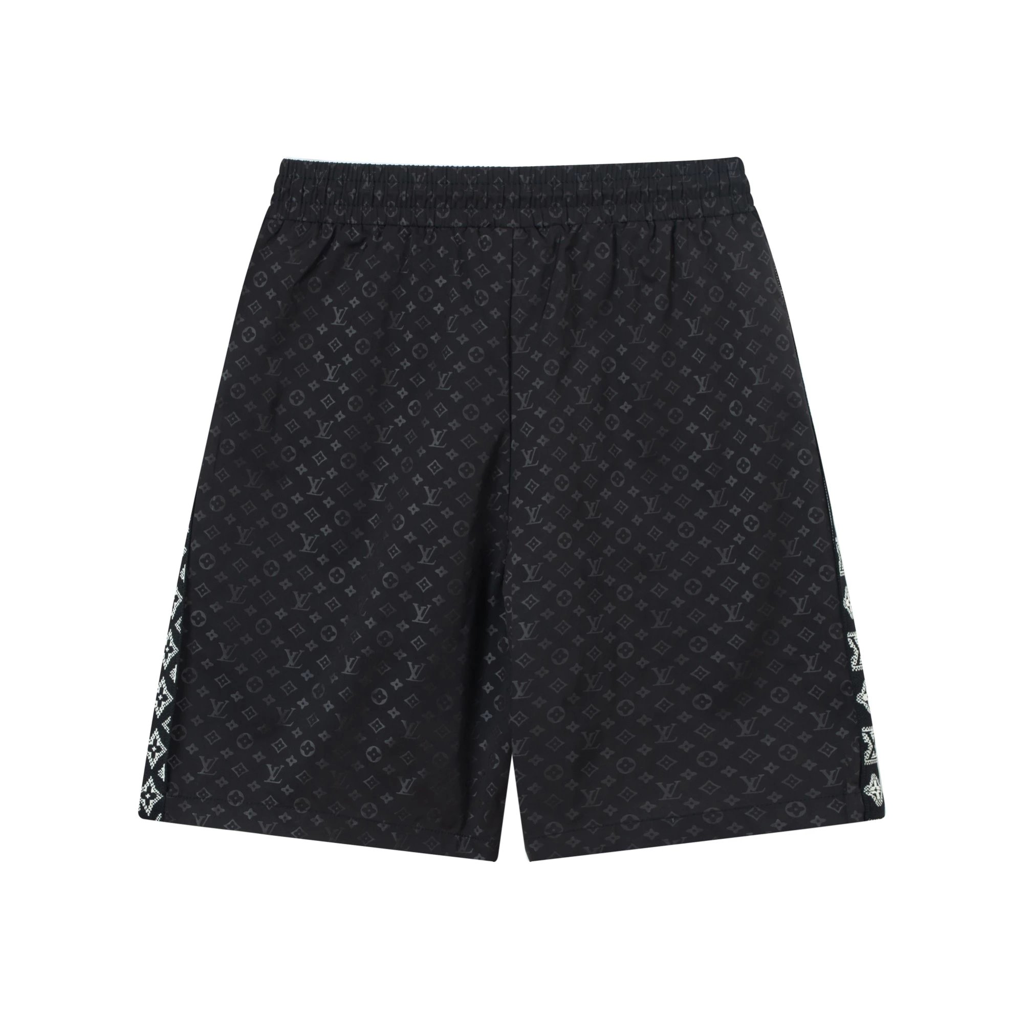 Off-White Floral Print Drawstring Shorts Multicolor - 12