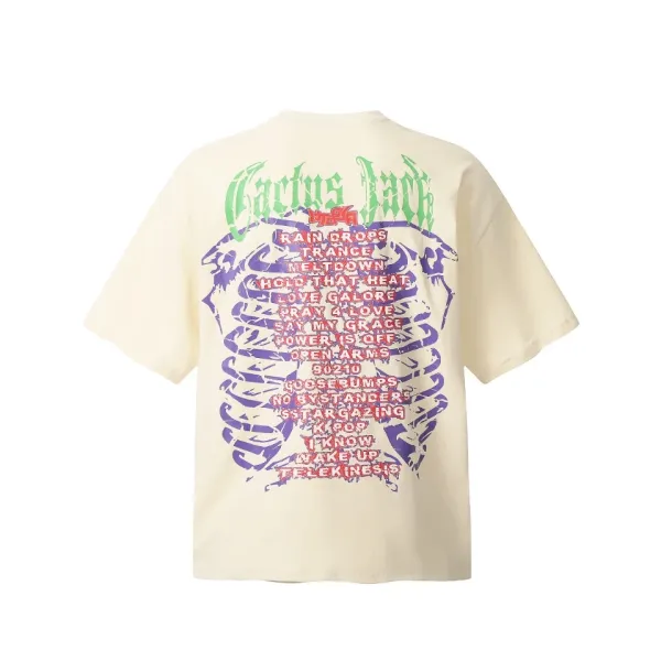Astroworld Psycho Meme Brown T-Shirt - 24
