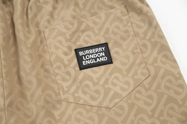 Burberry Shorts Elastic-Waist Drawstring Logo product detail image 58