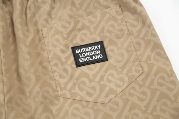 Burberry Monogram Print Swim Shorts Black - 59