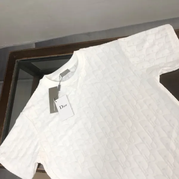Dior CD Diamond Logo Turquoise T-Shirt - 27