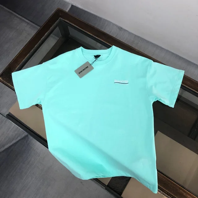 Balenciaga T-Shirts Crewneck T-Shirt with Logo Chest Print product detail image 26