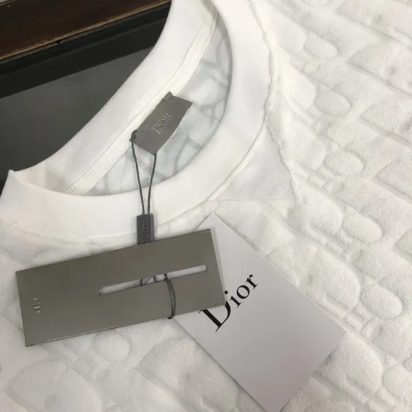 Dior CD Diamond Logo Turquoise T-Shirt - 28