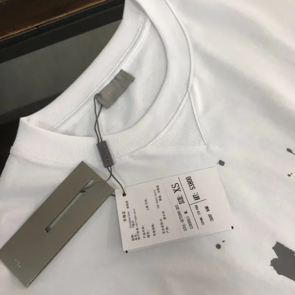 Dior CD Diamond Logo Turquoise T-Shirt - 53