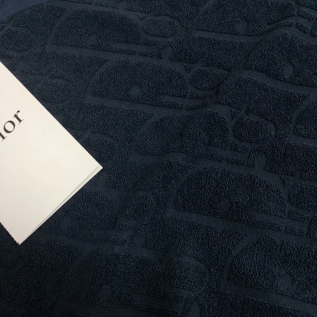 Dior T-Shirts Oblique-pattern crew-neck product detail image 12