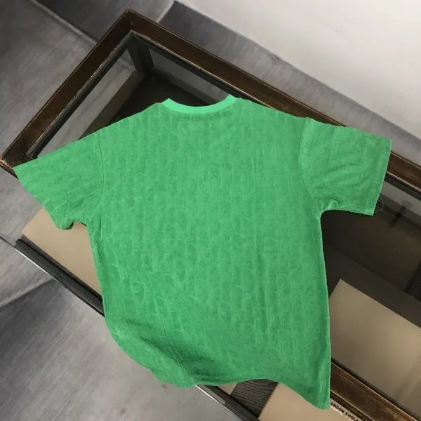 Dior CD Diamond Logo Turquoise T-Shirt - 41