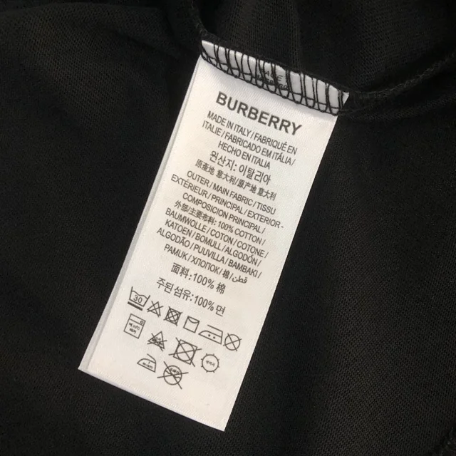 Burberry T-Shirts Crew-neck logo-print short-sleeve T-shirt product detail image 40