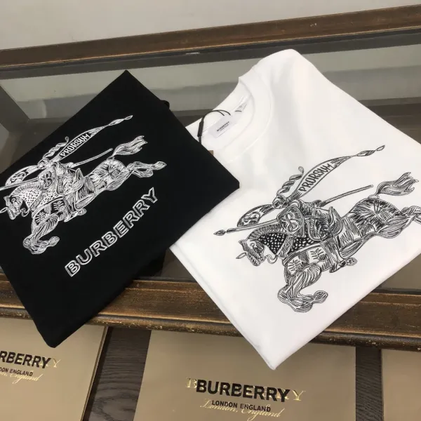 Burberry Embroidered Pocket T-Shirt White - 35