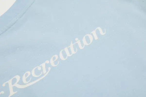 Rest & Recreation Logo Embroidered Pink T-Shirt - 14