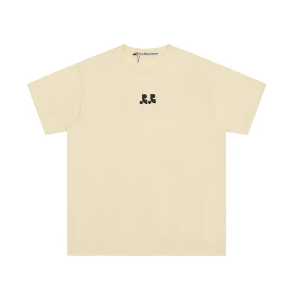 Rest & Recreation Logo Embroidered Pink T-Shirt - 20