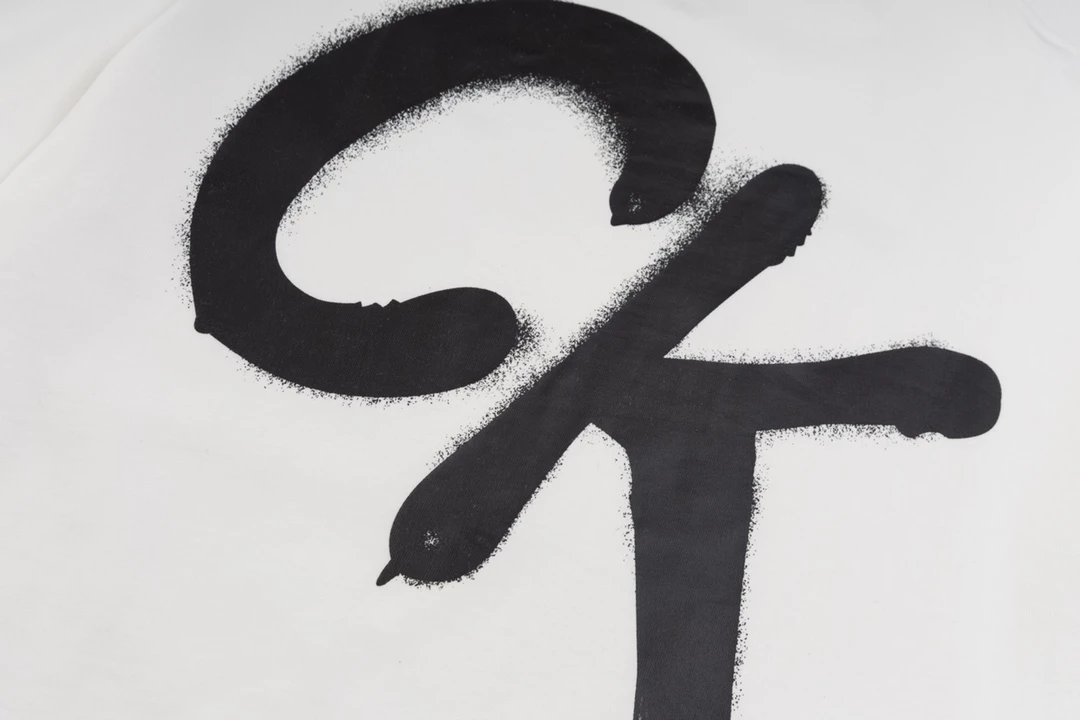 Calvin Klein Jeans Monogram Logo White T-Shirt - 74