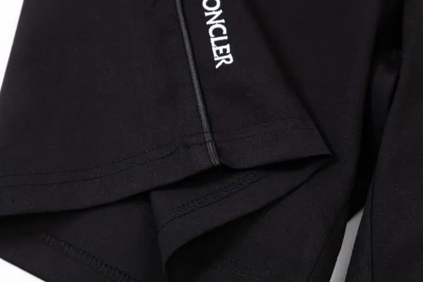 Moncler Logo-Embroidered Zip-Pocket Shorts Black - 23