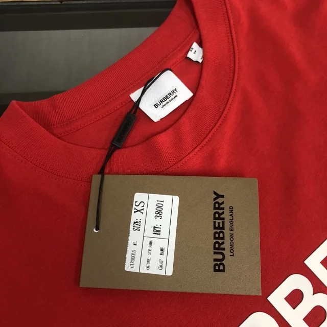 Burberry T-Shirts Crew-neck logo-print short-sleeve T-shirt product detail image 26