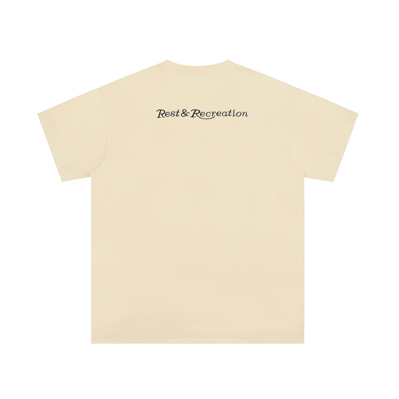 Rest & Recreation Logo Embroidered Pink T-Shirt - 21