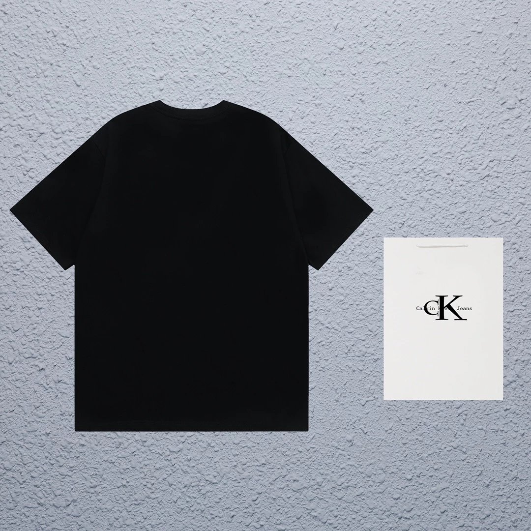 Calvin Klein Jeans Monogram Logo White T-Shirt - 12