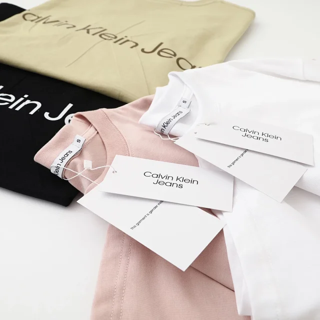 Calvin Klein T-Shirts Jeans CK Logo Print product detail image 29