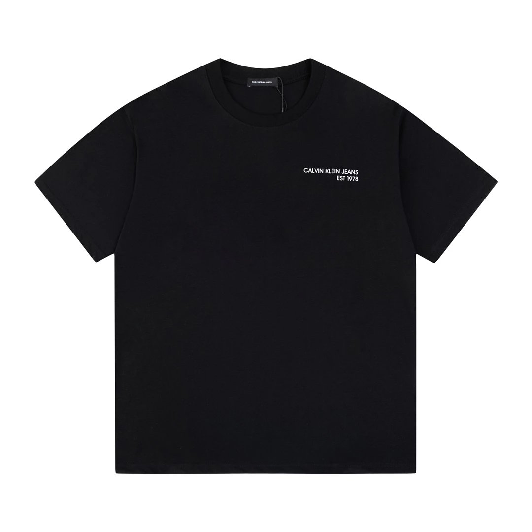Calvin Klein Jeans Monogram Logo White T-Shirt - 60