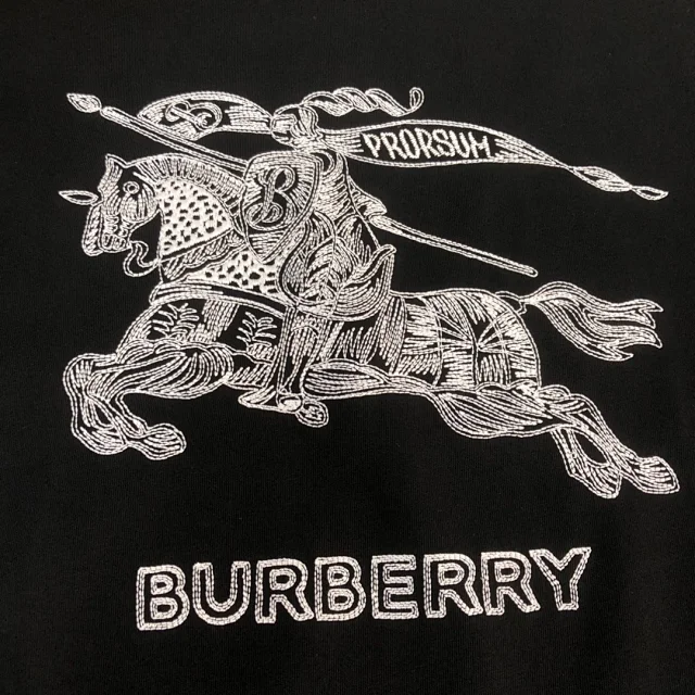 Burberry T-Shirts Crew-neck logo-print short-sleeve T-shirt product detail image 37