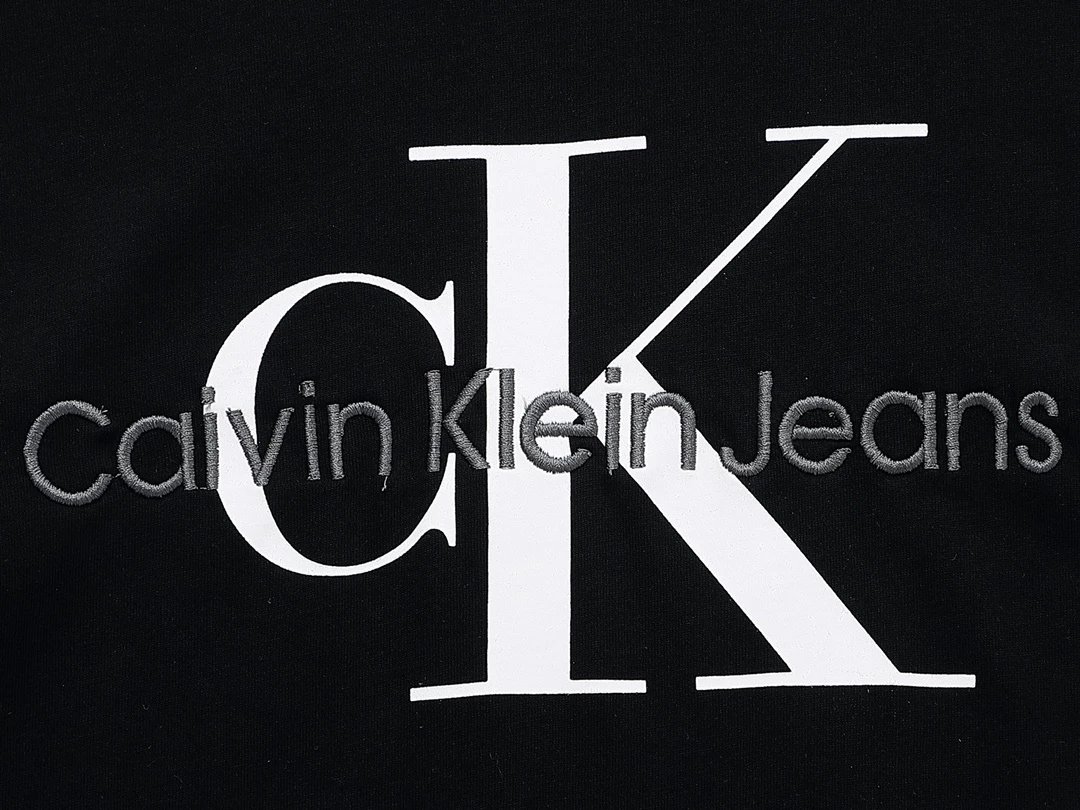 Calvin Klein Jeans Monogram Logo White T-Shirt - 14
