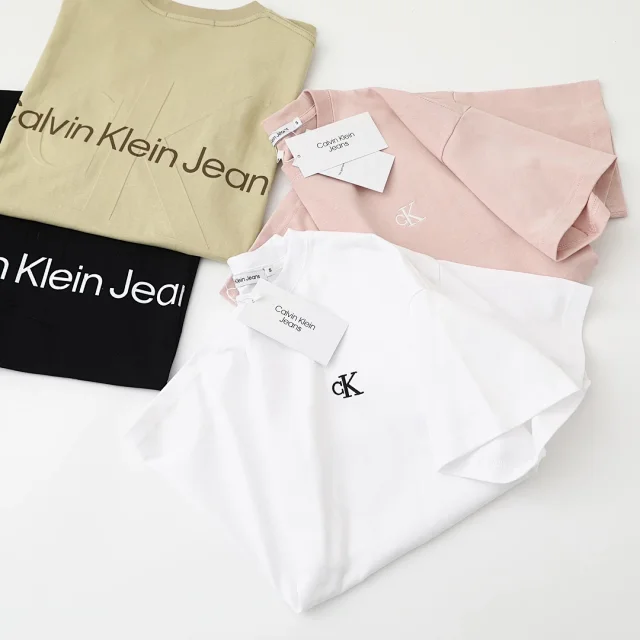 Calvin Klein T-Shirts Jeans CK Logo Print product detail image 26