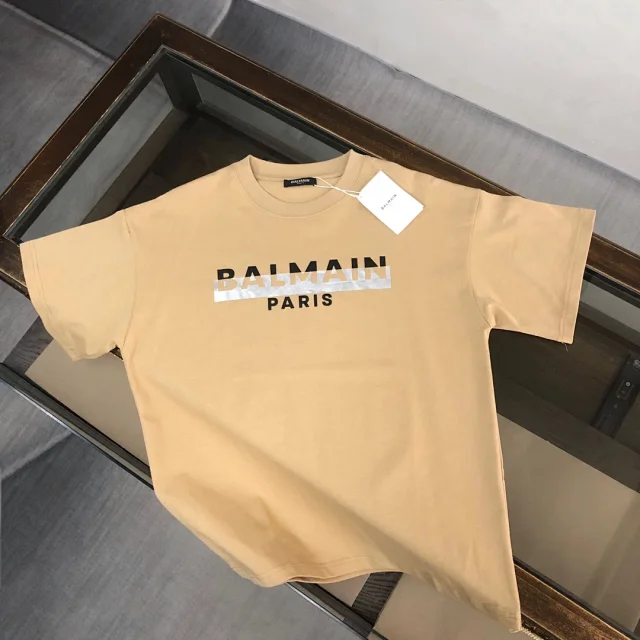 Balmain T-Shirts Logo Print product detail image 47