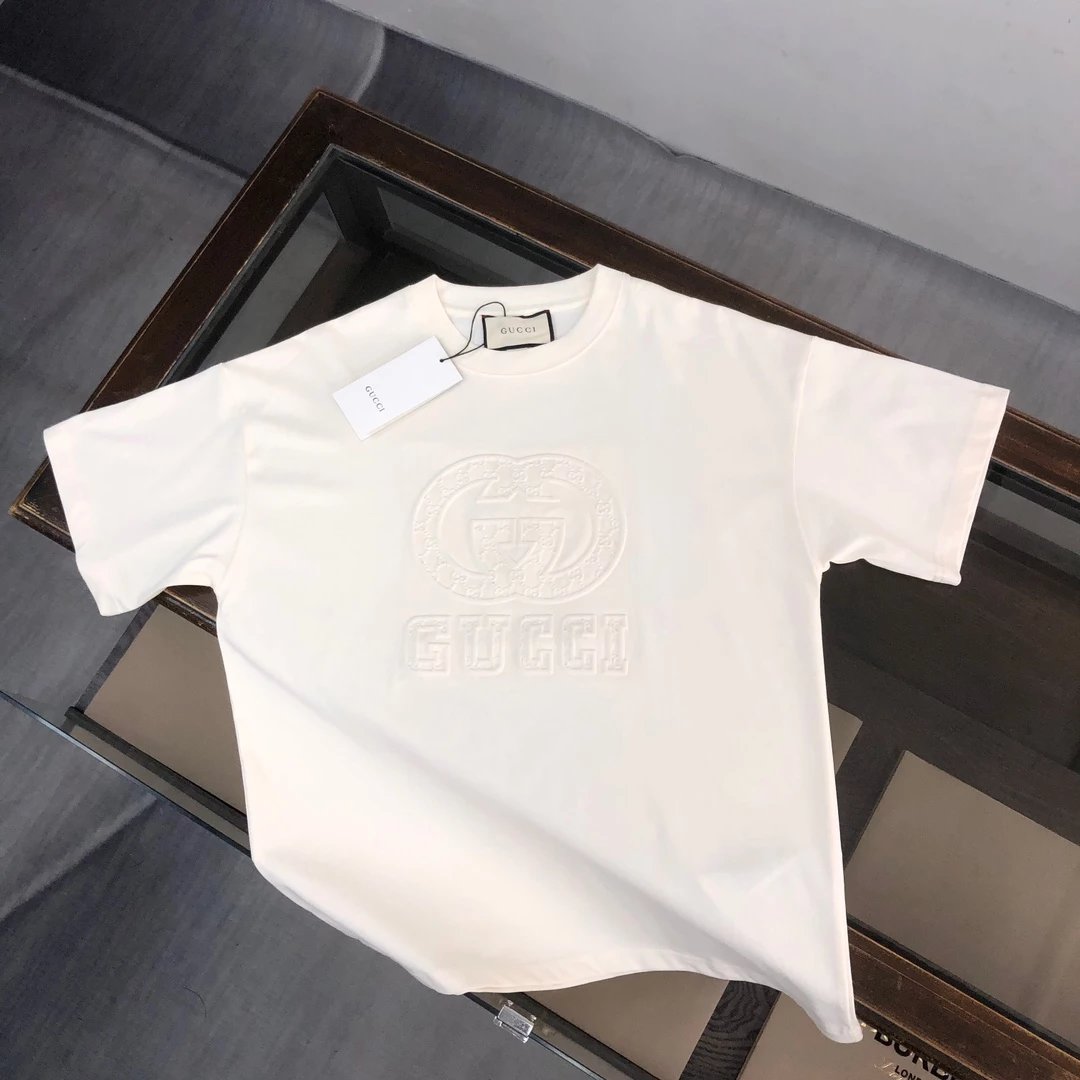 Gucci Interlocking G Circle Logo Black T-Shirt - 30