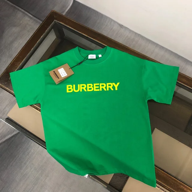 Burberry T-Shirts Crew-neck logo-print short-sleeve T-shirt product detail image 17