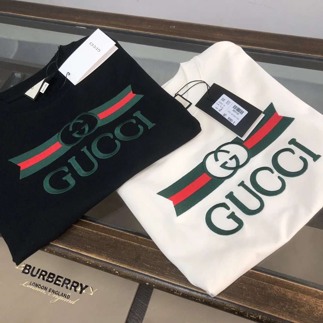 Gucci Interlocking G Circle Logo Black T-Shirt - 20