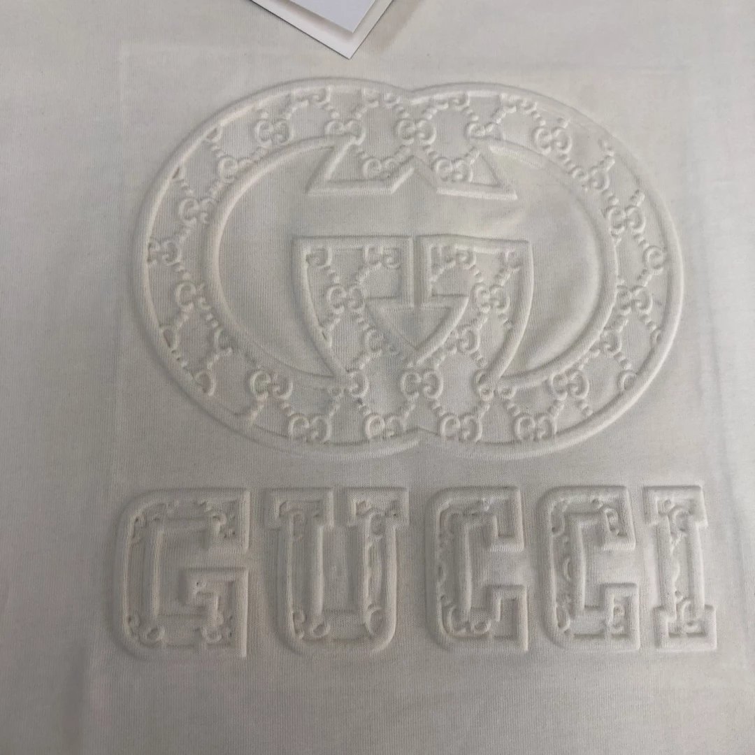 Gucci Interlocking G Circle Logo Black T-Shirt - 34