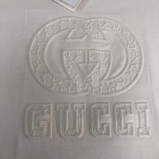Gucci T-Shirts Logo-print crew-neck product detail image 33