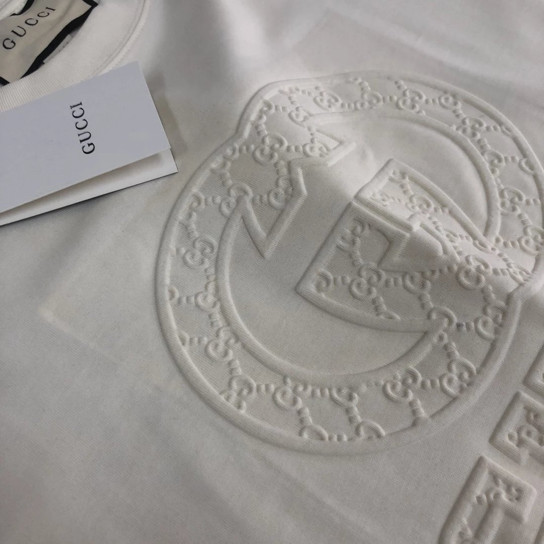 Gucci Interlocking G Circle Logo Black T-Shirt - 35