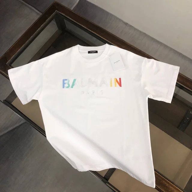 Balmain T-Shirts Logo Print product detail image 27