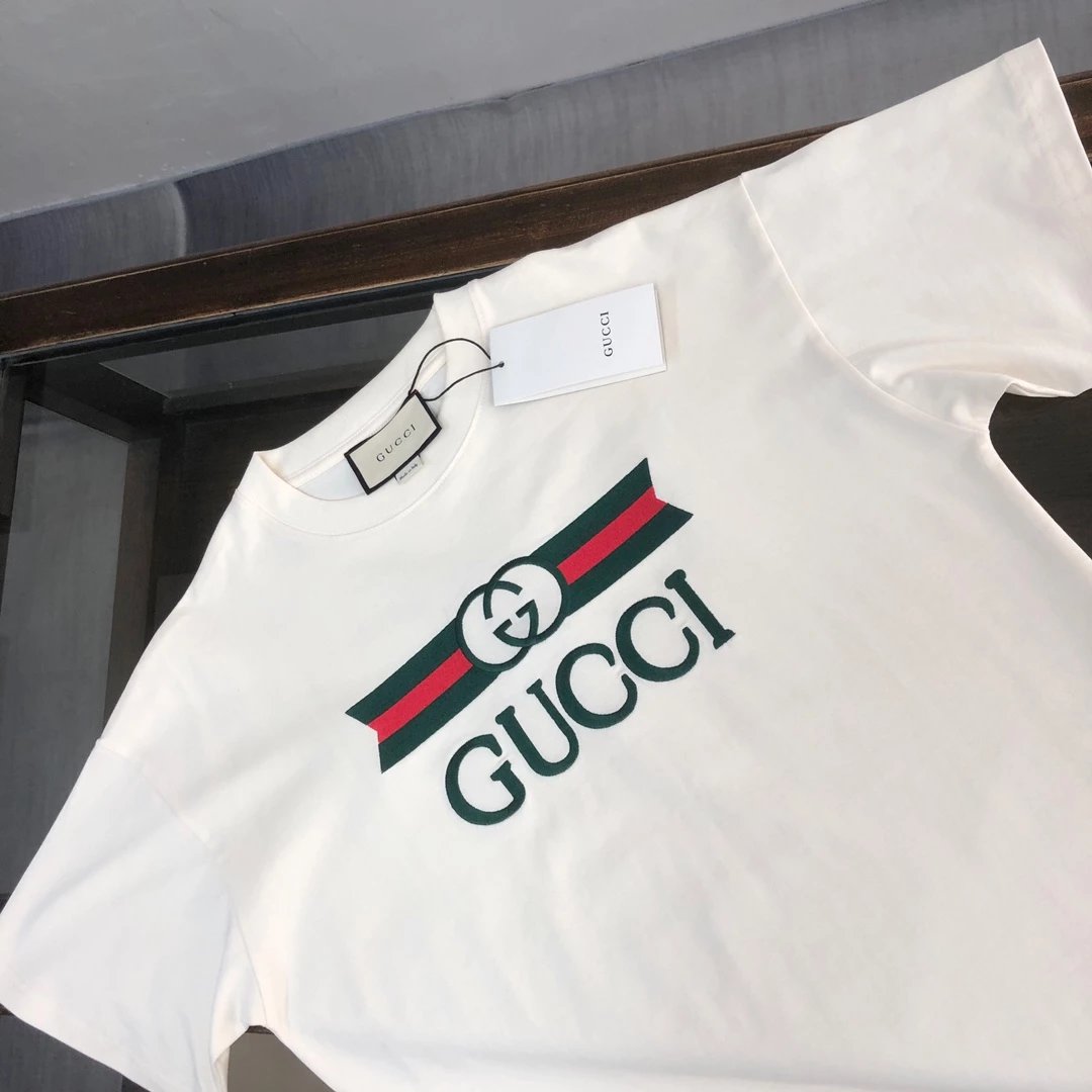 Gucci Interlocking G Circle Logo Black T-Shirt - 21