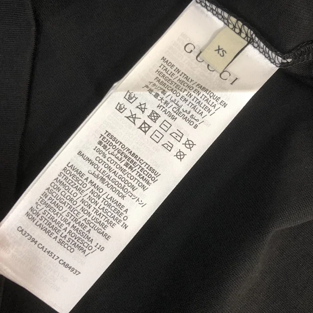 Gucci T-Shirts Logo-print crew-neck product detail image 66