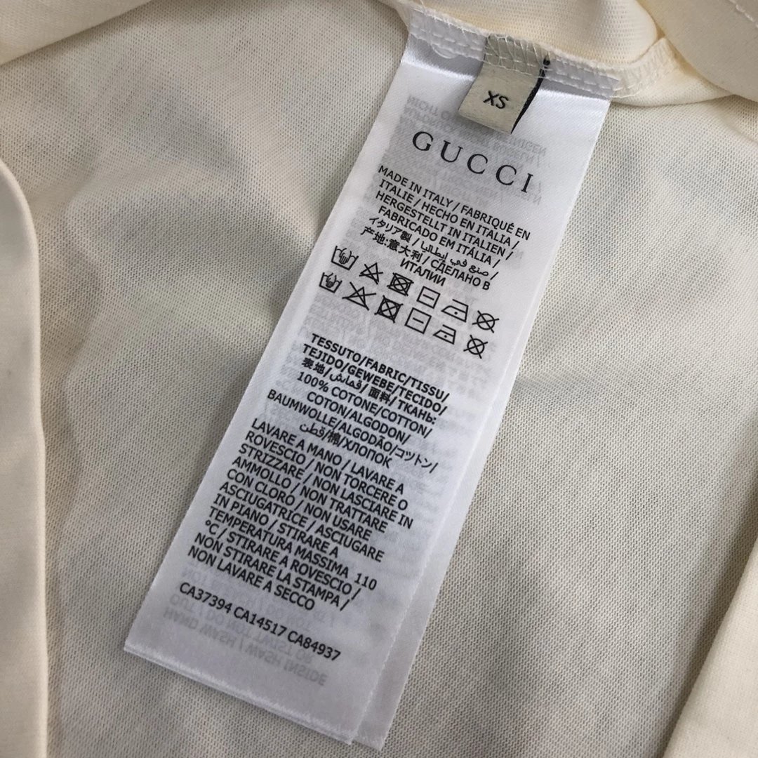 Gucci Interlocking G Circle Logo Black T-Shirt - 37