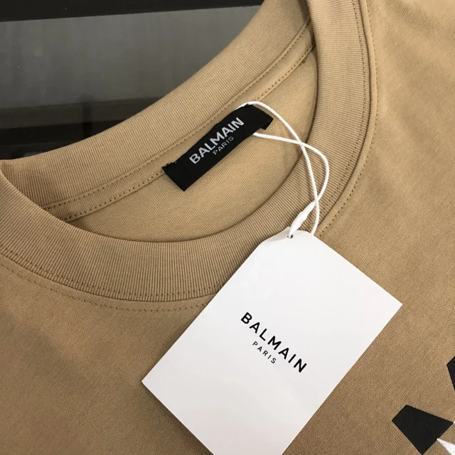 Balmain T-Shirts Logo Print product detail image 49