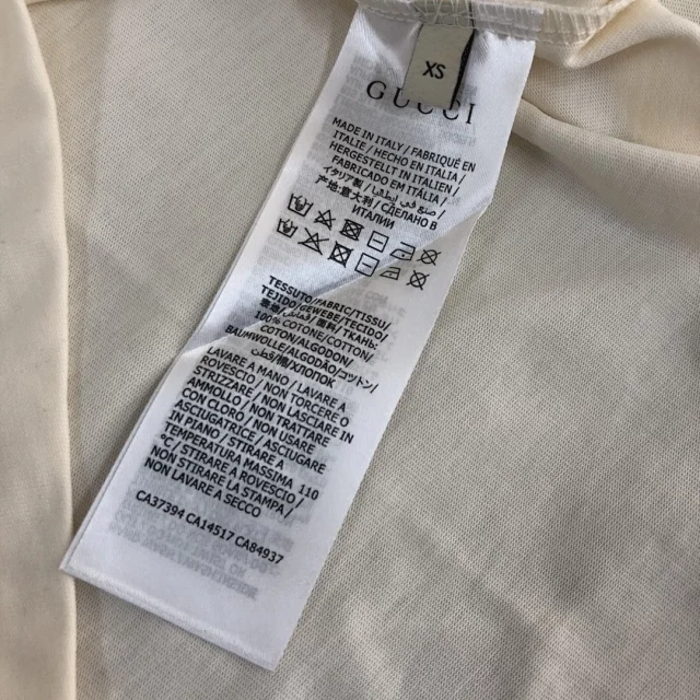 Gucci T-Shirts Logo-print crew-neck product detail image 15