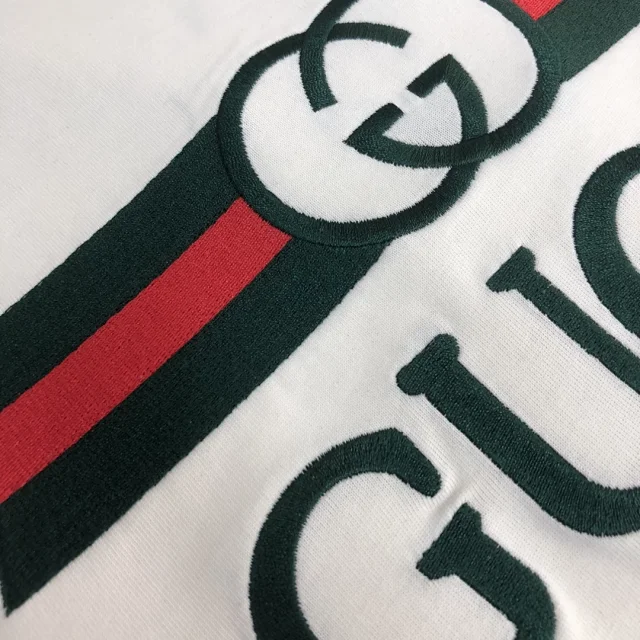 Gucci T-Shirts Logo-print crew-neck product detail image 23
