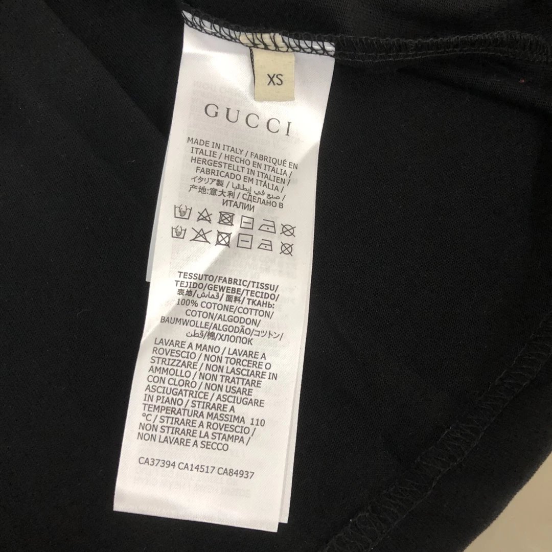 Gucci Interlocking G Circle Logo Black T-Shirt - 47