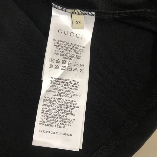 Gucci T-Shirts Logo-print crew-neck product detail image 46