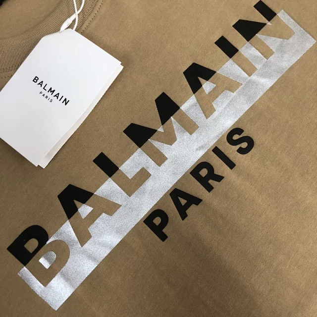 Balmain T-Shirts Logo Print product detail image 50