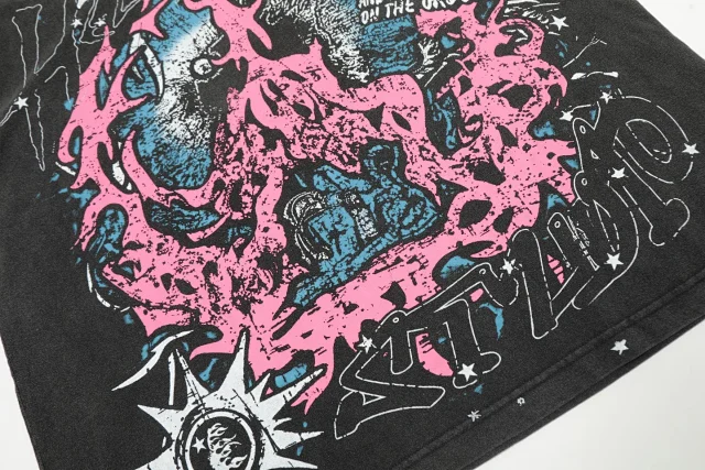 Hellstar T-Shirts Oversized graphic print T-shirt product detail image 15