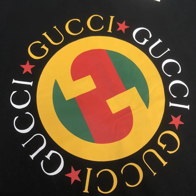 Gucci T-Shirts Logo-print crew-neck product detail image 53