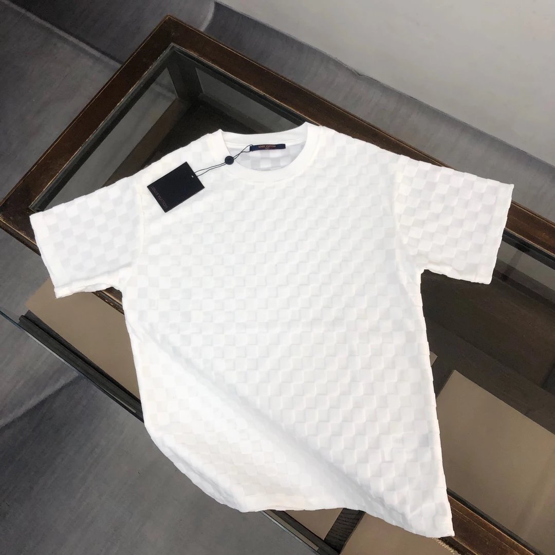 Louis Vuitton Monogram Gradient Print White T-Shirt - 24